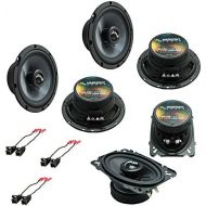 Harmony Audio Fits GMC Safari Mini Van 1996-2005 OEM Speaker Upgrade Harmony Premium Speakers Package