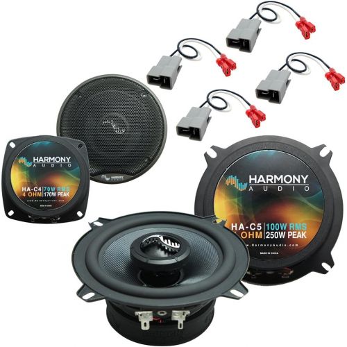  Harmony Audio Fits Toyota Celica 1982-1985 Factory Premium Speaker Upgrade Harmony C4 C5 Package New