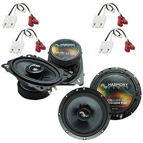  Harmony Audio Fits Chevy S-10 Blazer 1990-1994 OEM Premium Speaker Upgrade Harmony C46 C65 Package New