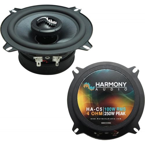  Harmony Audio Fits Porsche 911 2005-2011 Rear Side Panel Replacement Harmony HA-C5 Premium Speakers