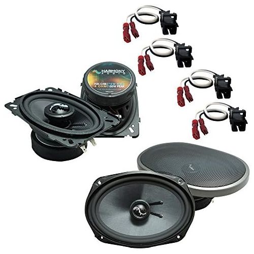  Harmony Audio Fits Chevy Impala SS 1994-1996 OEM Premium Speaker Upgrade Harmony C46 C69 Package New