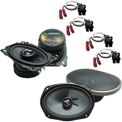  Harmony Audio Fits Chevy Impala SS 1994-1996 OEM Premium Speaker Upgrade Harmony C46 C69 Package New