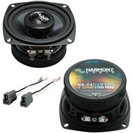 Harmony Audio Fits Toyota Celica GT-S 1982-1985 Front Dash Replacement Harmony HA-C4 Premium Speakers