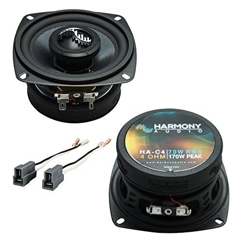  Harmony Audio Fits Toyota Celica GT-S 1982-1985 Front Dash Replacement Harmony HA-C4 Premium Speakers