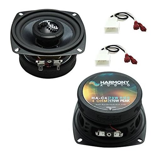  Harmony Audio Fits Isuzu Rodeo 1995.5-1997 Front Door Replacement Harmony HA-C4 Premium Speakers New