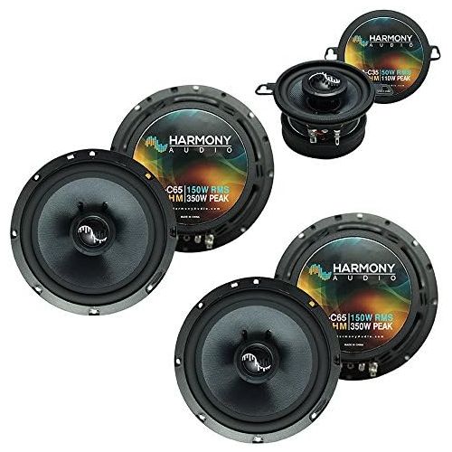  Harmony Audio Fits Jeep Liberty 2002-2007 OEM Premium Speaker Replacement Harmony (2) C65 C35 Package