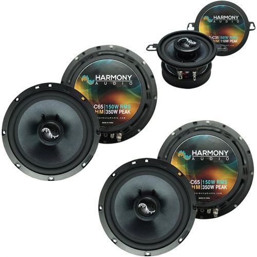 Harmony Audio Fits Jeep Liberty 2002-2007 OEM Premium Speaker Replacement Harmony (2) C65 C35 Package