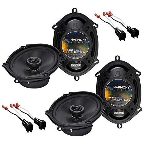  Harmony Audio Fits Ford Focus wBlaupunkt Radio 2003-2004 OEM Speaker Upgrade Harmony (2) R68 New