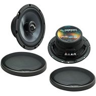 Harmony Audio Fits Mitsubishi Lancer 2002-2007 Rear Deck Replacement Harmony HA-C65 Premium Speakers