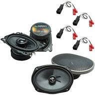 Harmony Audio Fits Pontiac Grand AM 1996-2005 OEM Premium Speaker Upgrade Harmony C46 C69 Package New
