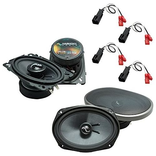  Harmony Audio Fits Pontiac Grand AM 1996-2005 OEM Premium Speaker Upgrade Harmony C46 C69 Package New