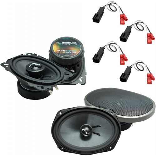  Harmony Audio Fits Pontiac Grand AM 1996-2005 OEM Premium Speaker Upgrade Harmony C46 C69 Package New