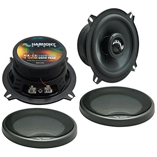  Harmony Audio Fits BMW 3 Series 1999-2001 Rear Kick Panel Replacement Speaker HA-C5 Premium Speakers