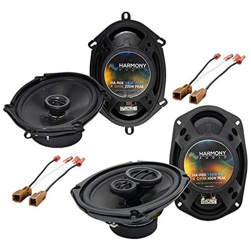  Harmony Audio Fits Nissan Altima 1993-1997 OEM Speaker Replacement Harmony R68 R69 Package New