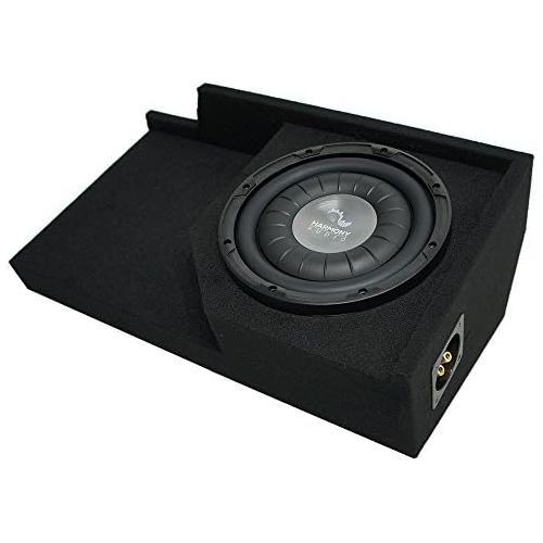  Harmony Audio Fits 1988-1998 Chevy CK Silverado Ext Truck Harmony F104 Single 10 Sub Box Enclosure