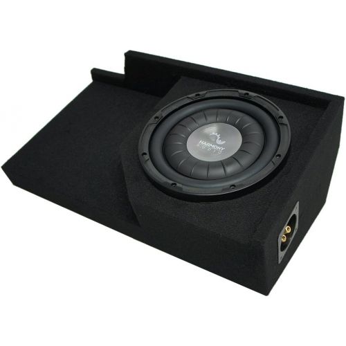  Harmony Audio Fits 1988-1998 Chevy CK Silverado Ext Truck Harmony F104 Single 10 Sub Box Enclosure