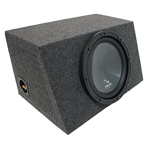  Harmony Audio Universal Car Stereo Hatchback Sealed Single 12 Harmony R124 Sub Box Enclosure