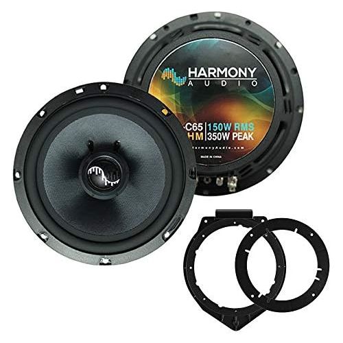 Harmony Audio Fits Chevy Express 2008-2017 Front Door Replacement Harmony HA-C65 Premium Speakers