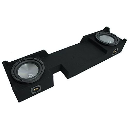  Harmony Audio Fits 2004-2008 Ford F-150 Ext Super Cab Truck Harmony A102 Dual 10 Sub Box Enclosure