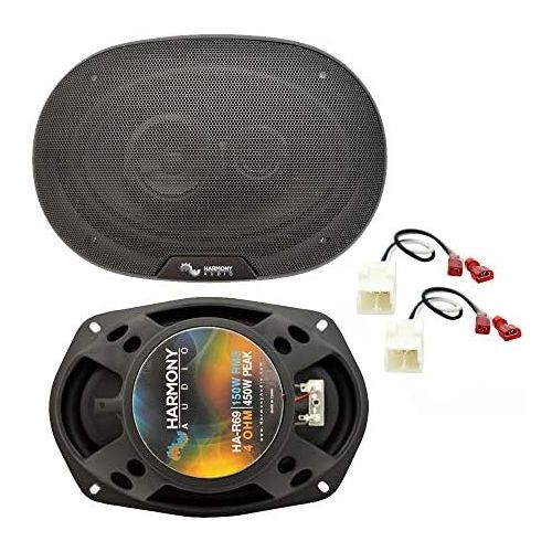  Harmony Audio Fits Dodge Ram Truck 1500 2002-2008 Front Door Factory Replacement Harmony HA-R69 Speakers