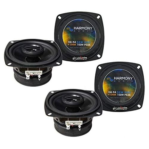  Harmony Audio Fits Volvo 240 Series 1986-1989 Factory Speaker Upgrade Harmony (2) R4 Package New