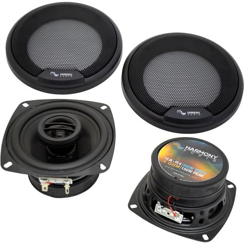  Harmony Audio Fits Volvo 240 Series 1986-1989 Factory Speaker Upgrade Harmony (2) R4 Package New