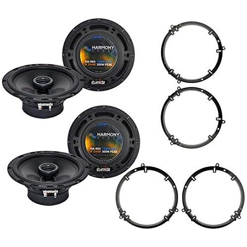  Harmony Audio Fits Volkswagen Jetta 1999-2005 Factory Speaker Upgrade Harmony (2) R65 Package New