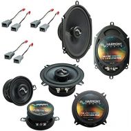 Harmony Audio Fits Ford Mustang 1986-1993 Factory Premium Speaker Replacement Harmony C5 C35 C68 Pack