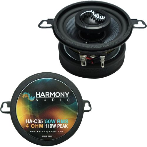  Harmony Audio Fits Ford Mustang 1986-1993 Factory Premium Speaker Replacement Harmony C5 C35 C68 Pack