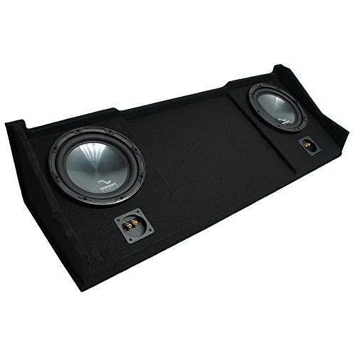  Harmony Audio Fits 1998-2001 Dodge Ram Ext Club Quad Truck Harmony R104 Dual 10 Sub Box Enclosure