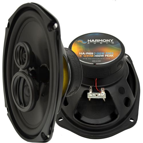  Harmony Audio Fits Cadillac DeVille 2000-2005 Rear Deck Factory Replacement Harmony HA-R69 Speakers