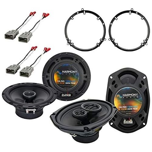  Harmony Audio Fits Honda Accord 1998-2002 Factory Speaker Replacement Harmony R65 R69 Package