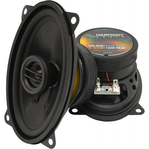  Harmony Audio Fits Chevy Suburban 1988-1994 Factory Speaker Upgrade Harmony R46 R65 Package New