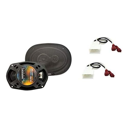  Harmony Audio Fits Toyota FJ Cruiser 2007-2014 Front Door Factory Replacement Harmony HA-R69 Speakers