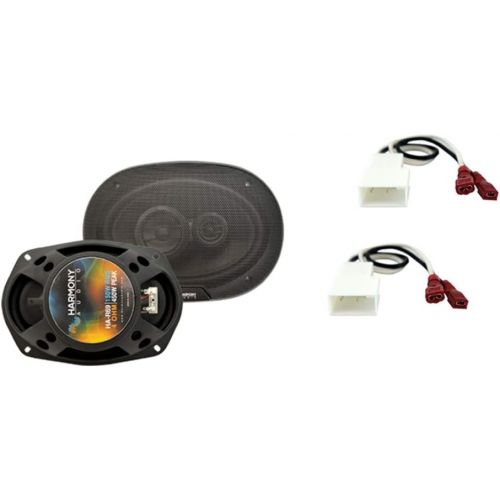  Harmony Audio Fits Toyota FJ Cruiser 2007-2014 Front Door Factory Replacement Harmony HA-R69 Speakers