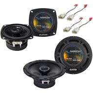 Harmony Audio Fits Toyota Corolla 1993-1997 Factory Speaker Upgrade Harmony R4 R65 Package New