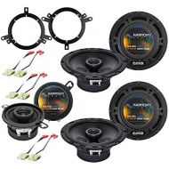 Harmony Audio Fits Jeep Grand Cherokee 1996-1998 OEM Speaker Replacement Harmony Upgrade Package