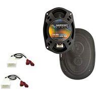 Harmony Audio Fits Toyota Highlander 2008-2013 Front Door Factory Replacement Harmony HA-R69 Speakers