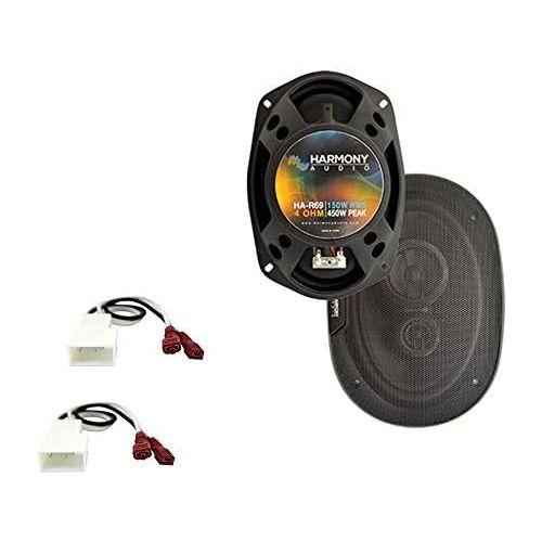  Harmony Audio Fits Toyota Highlander 2008-2013 Front Door Factory Replacement Harmony HA-R69 Speakers