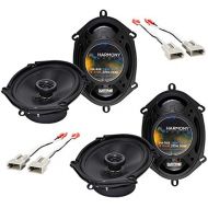 Harmony Audio Fits Ford Mustang 1999-2004 Factory Speaker Replacement Harmony (2) R68 Package New