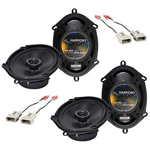  Harmony Audio Fits Ford Mustang 1999-2004 Factory Speaker Replacement Harmony (2) R68 Package New