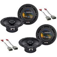 Harmony Audio Fits Honda Pilot 2003-2008 Factory Speaker Replacement Harmony (2) R65 Package New