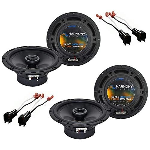  Harmony Audio Fits Ford Fusion 2006-2009 Factory Speaker Replacement Harmony (2) R65 Package New