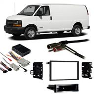 Harmony Audio Fits Chevy Full Size Van Express 03-07 Double DIN Harness Radio Dash Kit