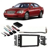 Harmony Audio Fits Buick Lucerne 2006-2011 Double DIN Stereo Harness Radio Install Dash Kit