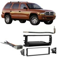 Harmony Audio Fits Dodge Durango 2002-2003 Single DIN Stereo Harness Radio Install Dash Kit