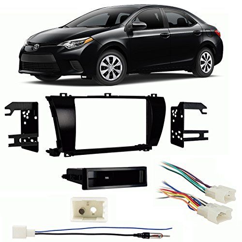  Harmony Audio Fits Toyota Corolla 2014 Multi DIN Aftermarket Harness Radio Install Dash Kit