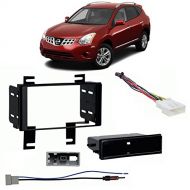 Harmony Audio Fits Nissan Rogue SV 2012-2013 Multi DIN Harness Radio Install Dash Kit