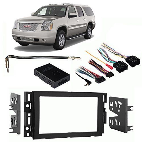  Harmony Audio Fits GMC Yukon XL Denali 2007-2014 Double DIN Harness Radio Install Dash Kit