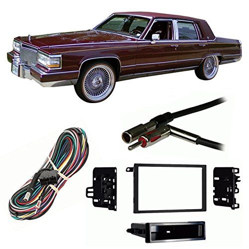  Harmony Audio Fits Cadillac Brougham 1990-1992 Double DIN Harness Radio Install Dash Kit